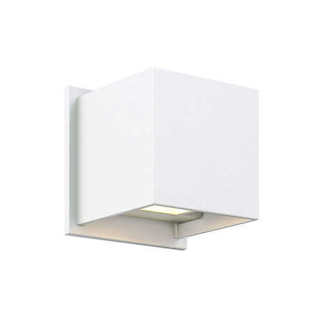 DALS Square Directional Up/Down LED Wall Sconce LEDWALL001D-WH